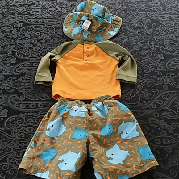 Toddler boy shorts shirt hat 3pc BUNDLE FINAL ❌ X - Picture 5 of 8